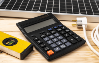 calculator and solar